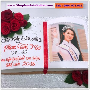 Bánh Sinh Nhật Cuốn Sách - RT16